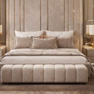 Golden Elegance Bed